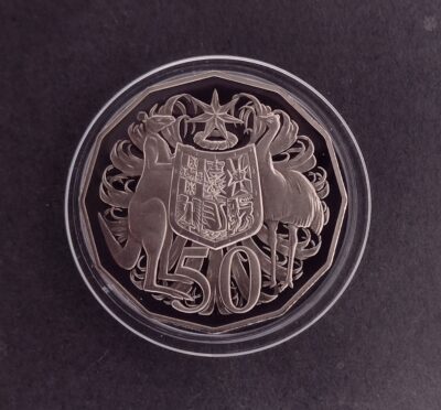 50 Cents - 1987 | Coat of Arms - Image 2