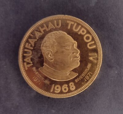 2 Pa'Anga - 1968 | Tonga - King Tupou IV