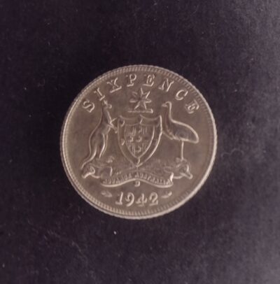 Sixpence - 1942D | Australia