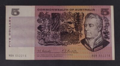 $5.00 - 1967 Coombs/Randall | COA (prefix NBN)